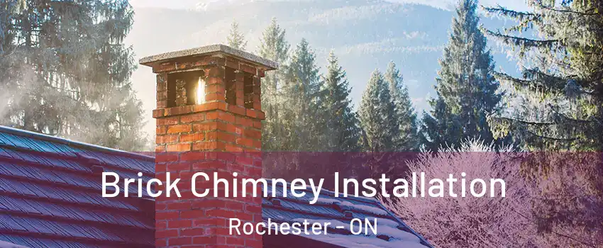  Brick Chimney Installation Rochester - ON