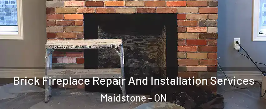  Brick Fireplace Repair And Installation Services Maidstone - ON
