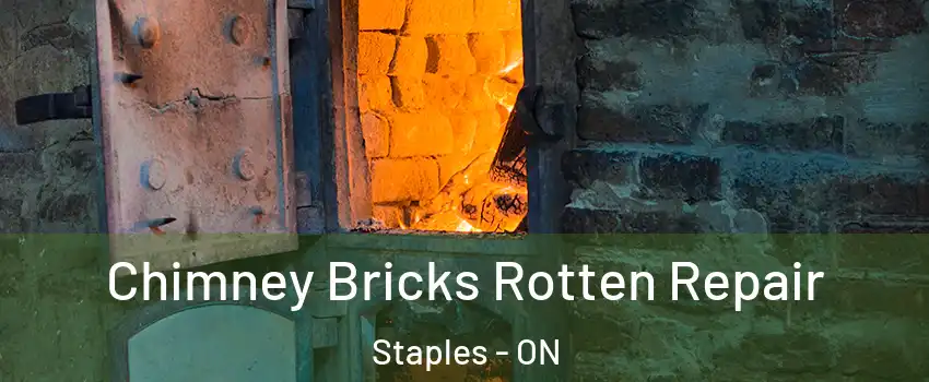  Chimney Bricks Rotten Repair Staples - ON