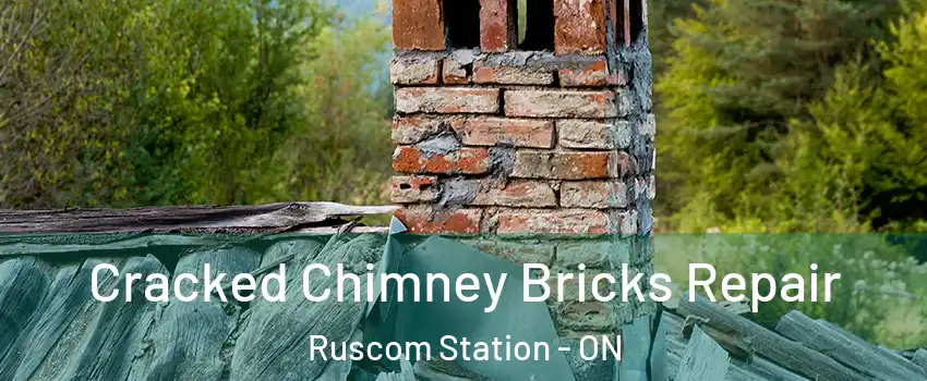 Cracked Chimney Bricks Repair Ruscom Station - ON