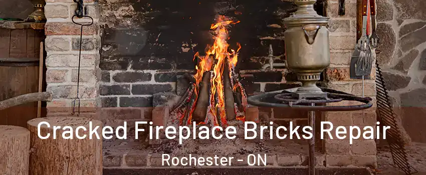  Cracked Fireplace Bricks Repair Rochester - ON