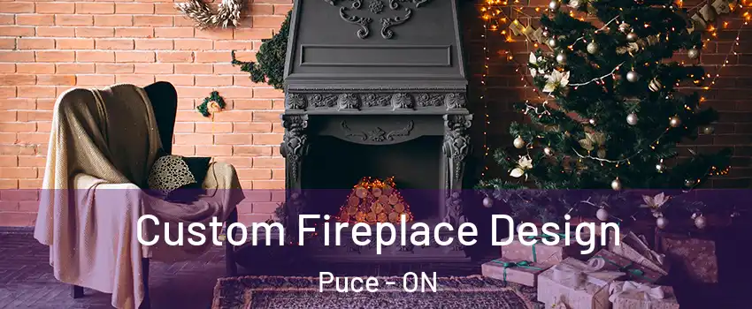  Custom Fireplace Design Puce - ON