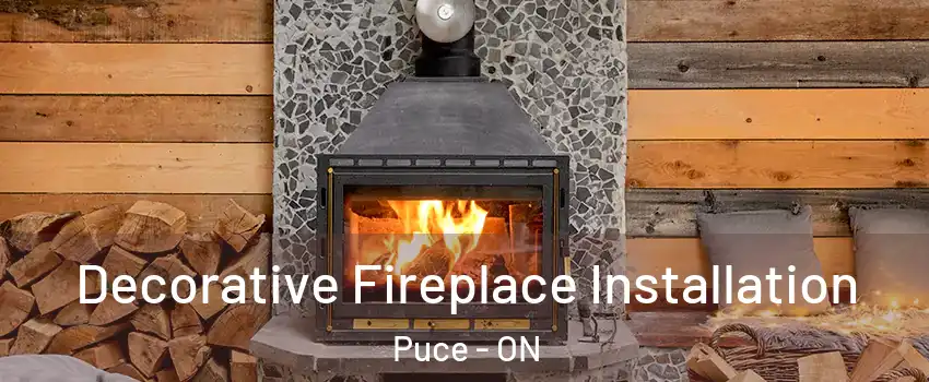  Decorative Fireplace Installation Puce - ON