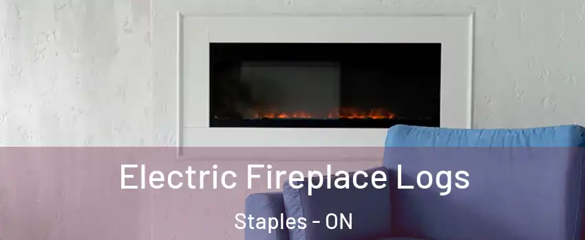  Electric Fireplace Logs Staples - ON