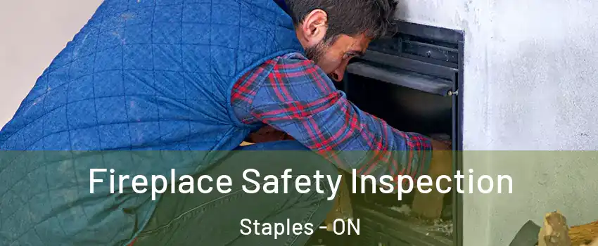  Fireplace Safety Inspection Staples - ON
