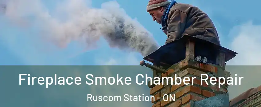  Fireplace Smoke Chamber Repair Ruscom Station - ON
