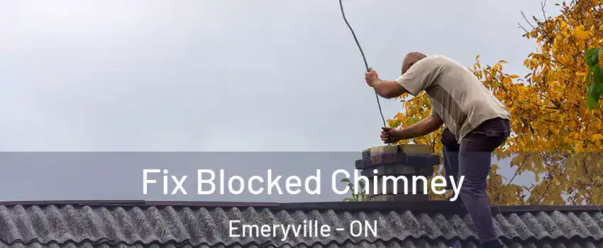  Fix Blocked Chimney Emeryville - ON