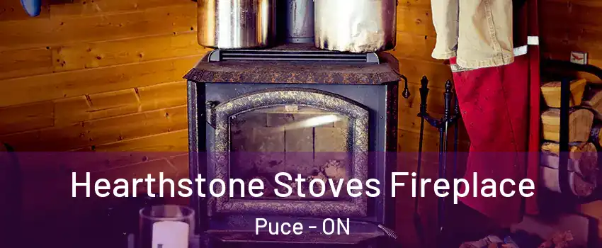  Hearthstone Stoves Fireplace Puce - ON
