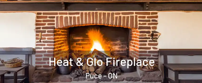  Heat & Glo Fireplace Puce - ON