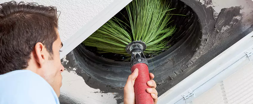 Clogged Air Duct Cleaning Process in Lakeshore, ON