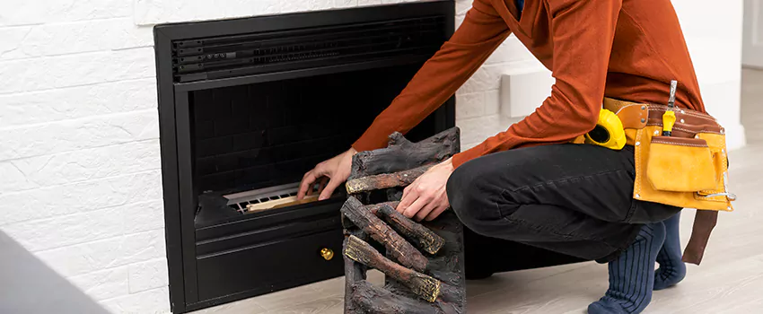 Metal Fireplace Installation in Lakeshore, Ontario