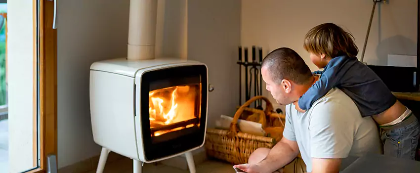 Morso Cast Iron Fireplace Insert Installation in Lakeshore, ON