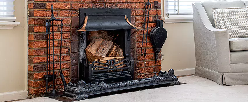 Vintage-style Fireplace Redesign in Lakeshore, Ontario