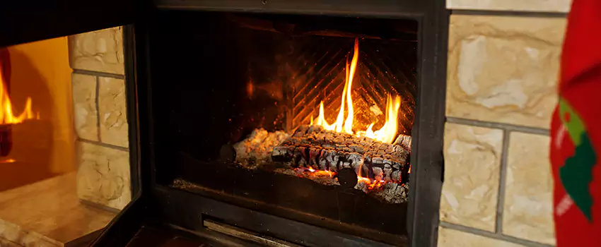 Commercial Prefabricated Fireplace Replacement in Lakeshore, Ontario