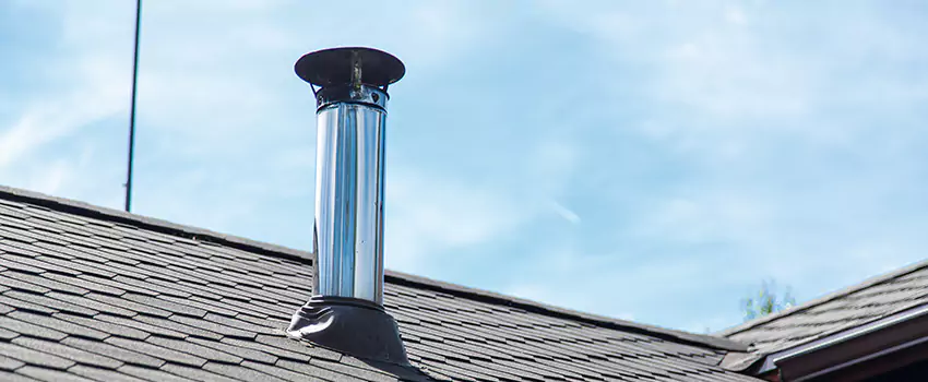 Outdoor Metal Chimney Installation in Stoney Point, Ontario