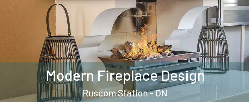  Modern Fireplace Design Ruscom Station - ON