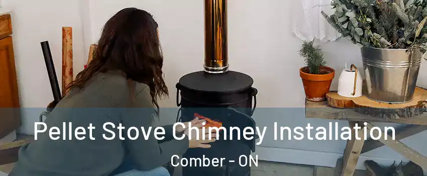  Pellet Stove Chimney Installation Comber - ON