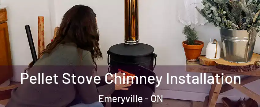  Pellet Stove Chimney Installation Emeryville - ON