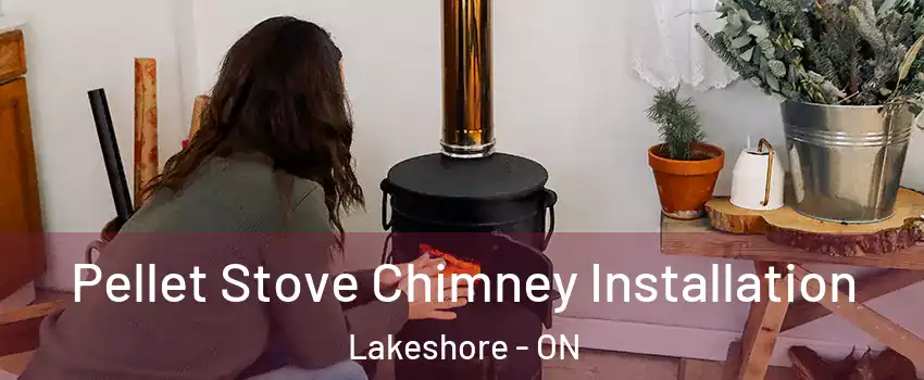  Pellet Stove Chimney Installation Lakeshore - ON