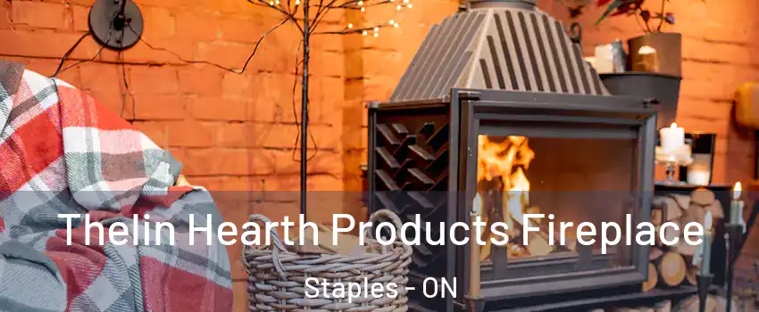  Thelin Hearth Products Fireplace Staples - ON